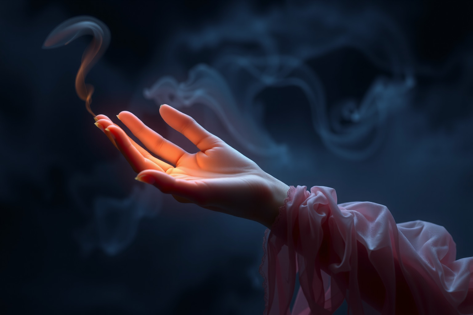 Sognare un bacio sulla mano in pericolo indica protezione nascosta.