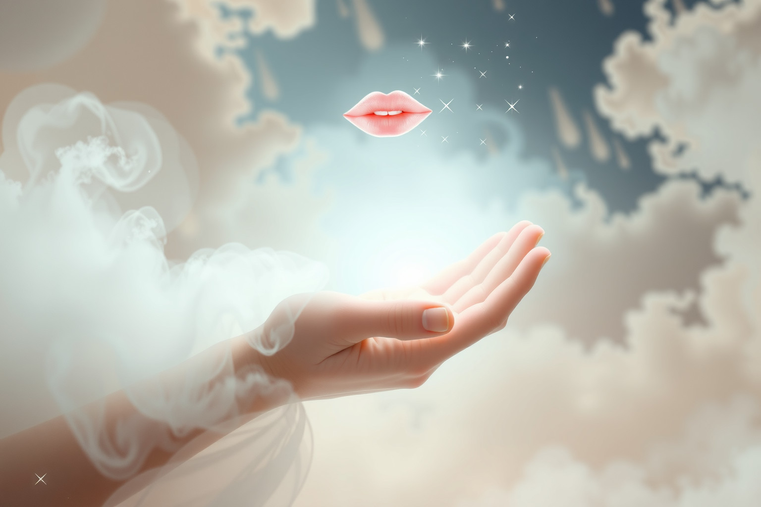 Sognare un bacio sulla mano ricorrente simboleggia affetto e protezione.