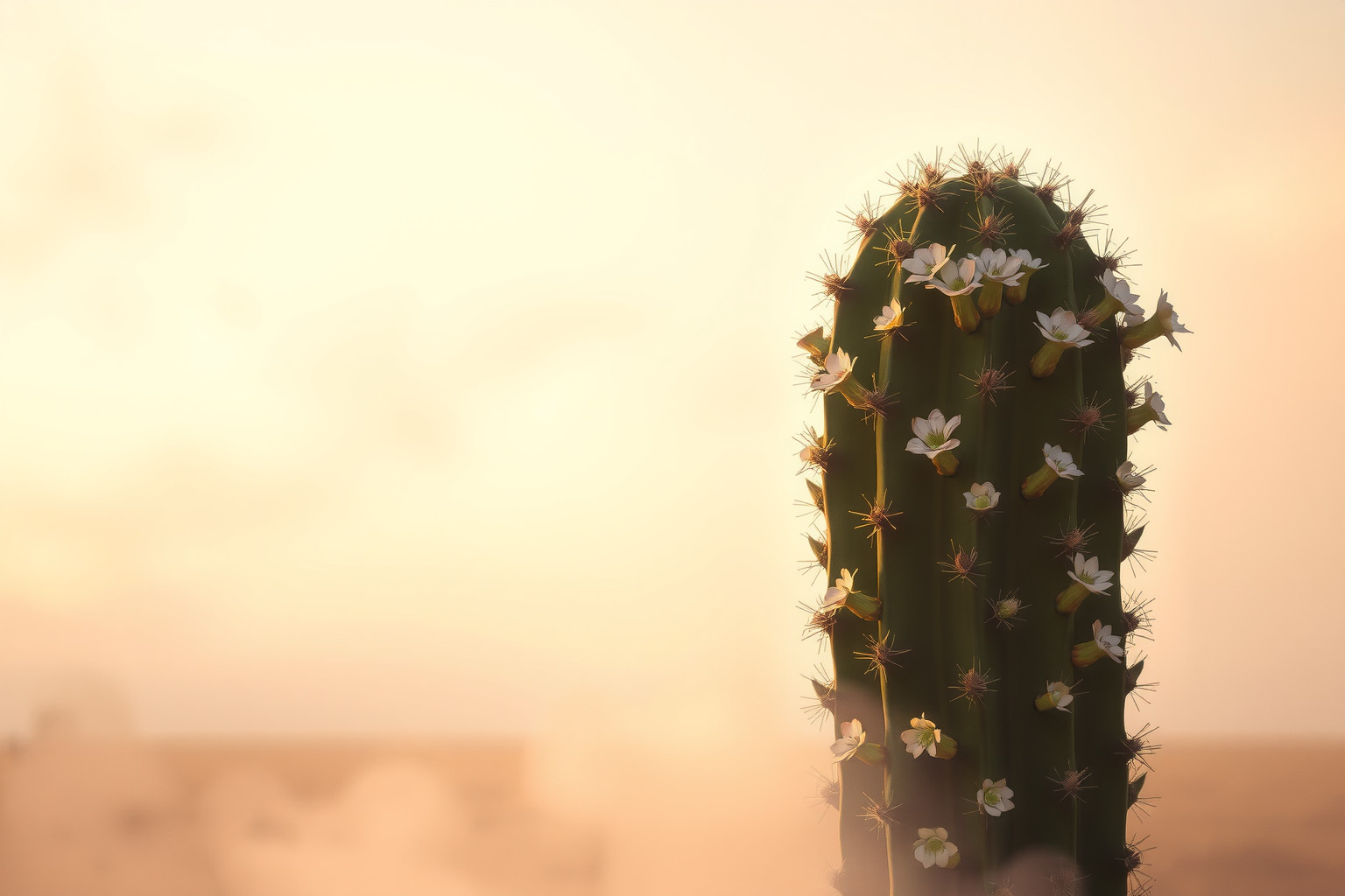 Sognare un cactus fiorito simboleggia rinascita e speranza interiore.