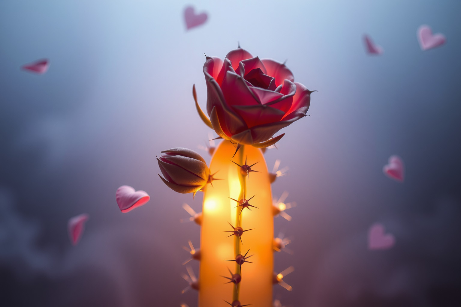 Sognare un cactus romantico simboleggia un amore bello ma difficile.