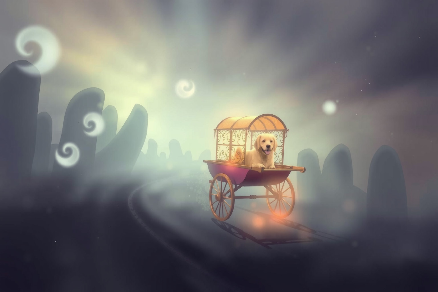 Sognare un carrello per cani autonomo simboleggia indipendenza e protezione.