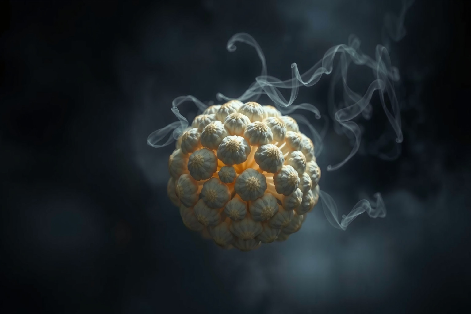 Sognare cavolfiore oscuro indica paure nascoste da affrontare presto.