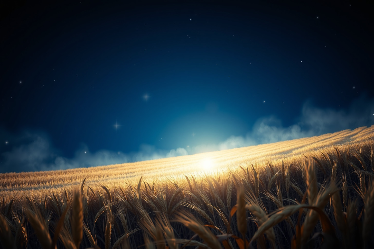 Sognare cerchi nel grano notturni simboleggia mistero e intuizione nascosta.