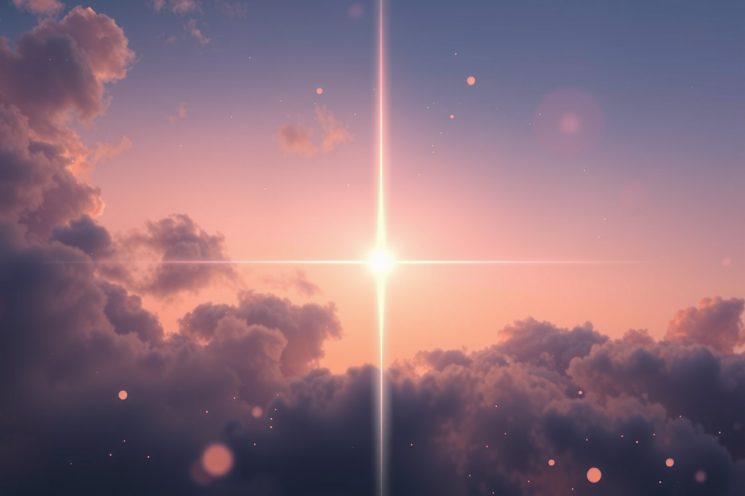 Sognare una linea dritta nel cielo indica chiarezza mentale e direzione.