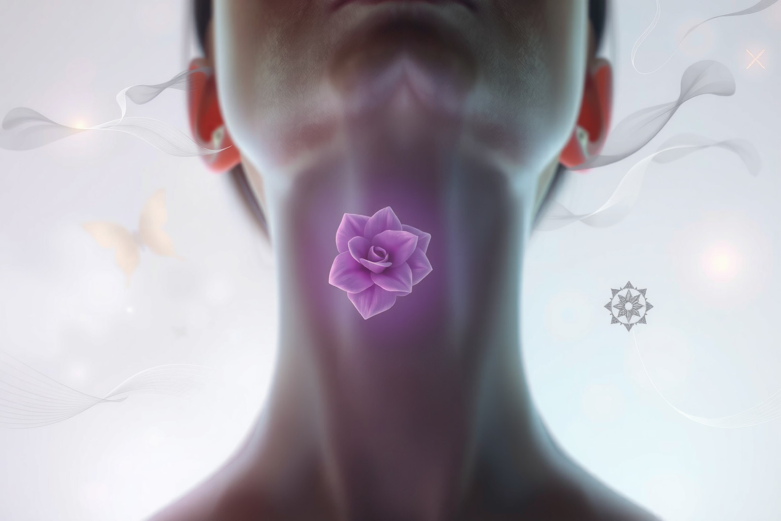 Sognare un collo con un livido indica conflitti emotivi nascosti.
