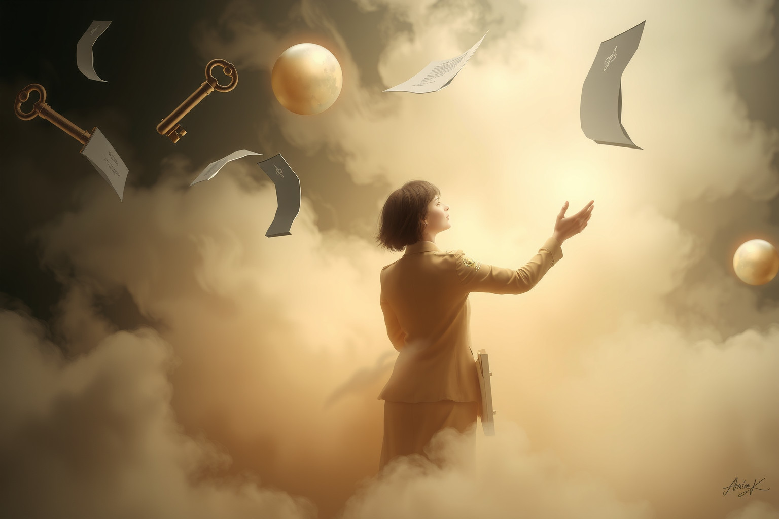 Sognare un funzionario che chiede aiuto indica bisogno di collaborazione.