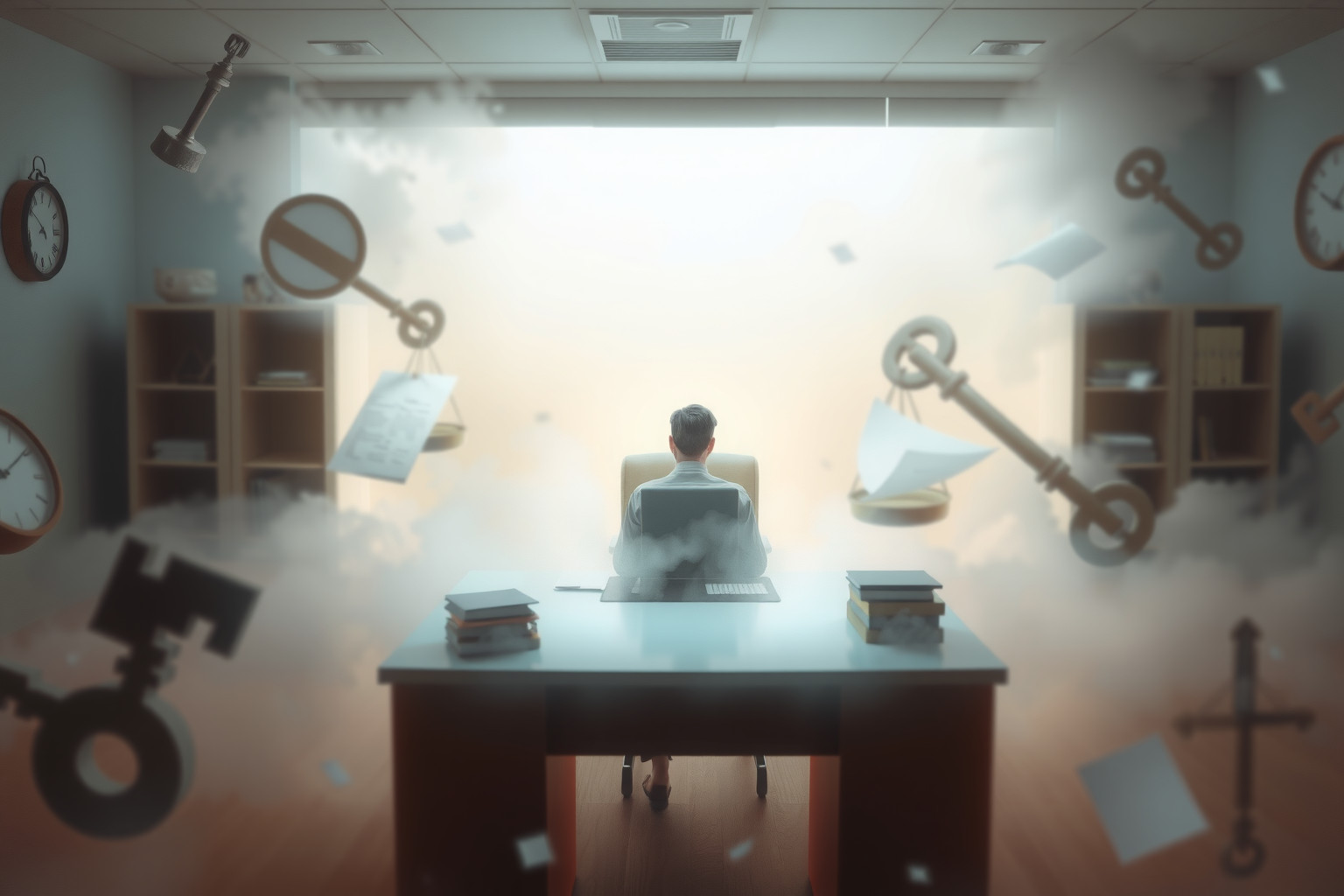 Sognare un funzionario indica desiderio di ordine e giustizia personale.