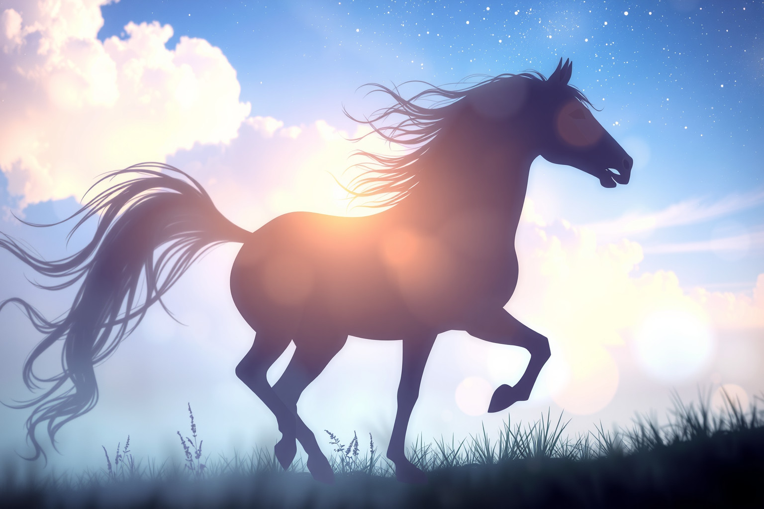 Sognare un cavallo parlante simboleggia guida interiore e saggezza nascosta.