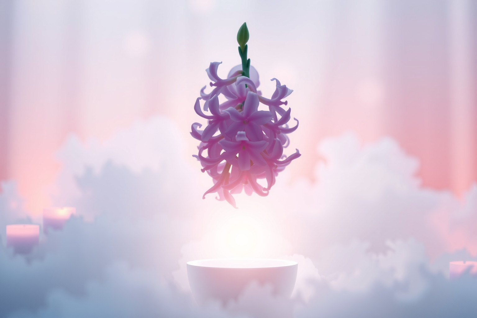 Sognare giacinti in luogo sacro simboleggia purezza e rinascita spirituale.