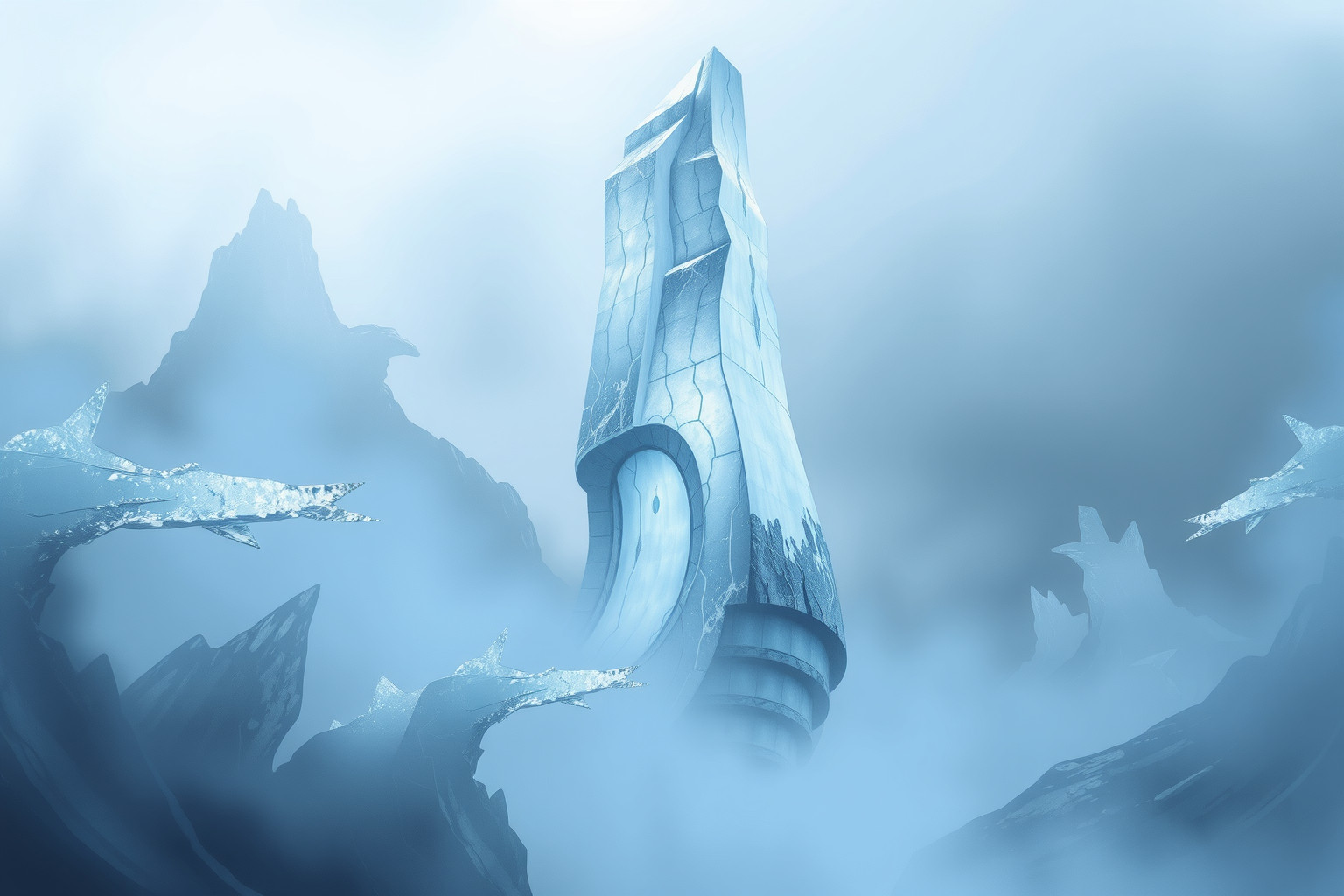 Sognare un gigante di ghiaccio simboleggia freddezza emotiva profonda.