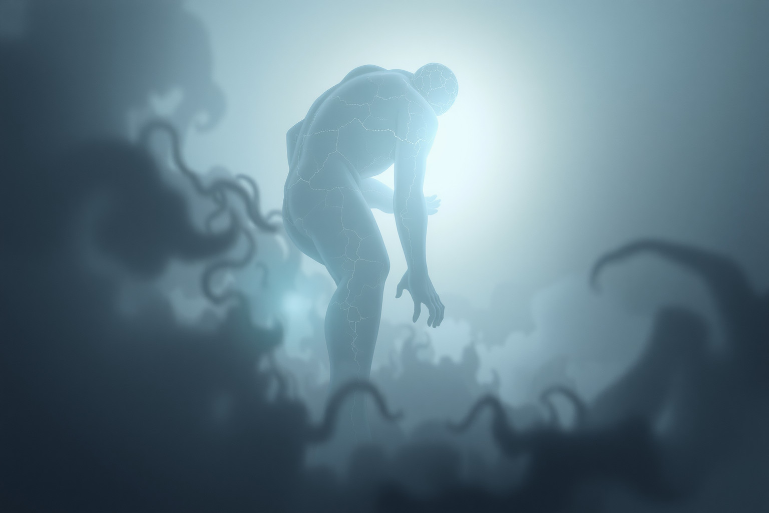 Sognare un gigante ferito simboleggia vulnerabilità in potere apparente.