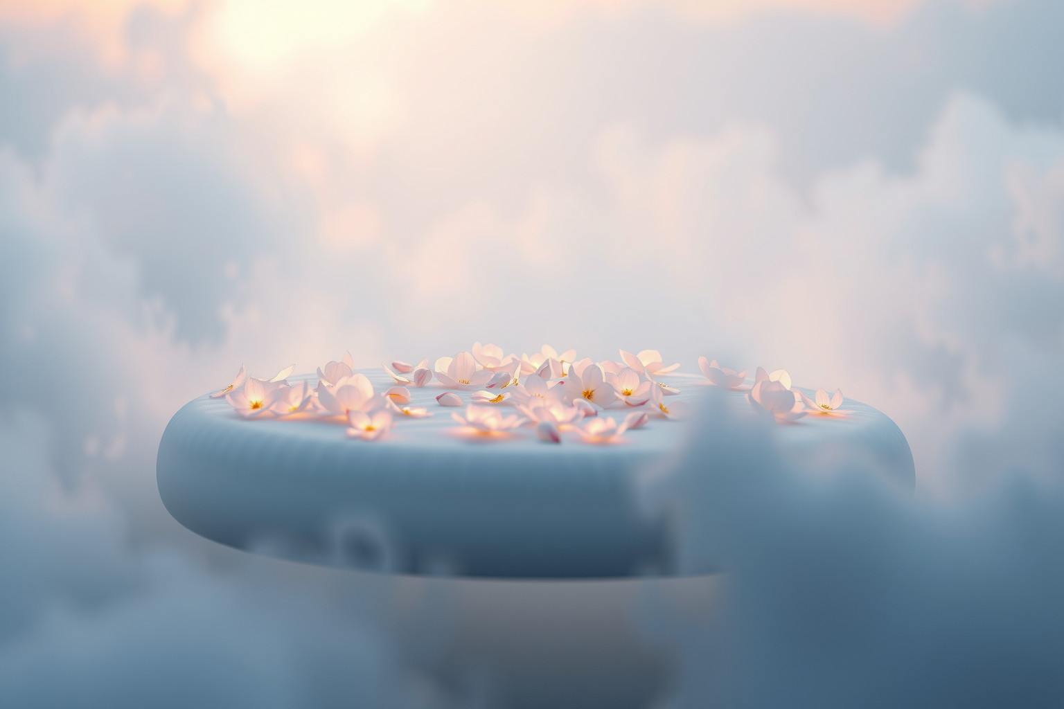 Sognare un letto di fiori simboleggia pace e rinascita interiore.