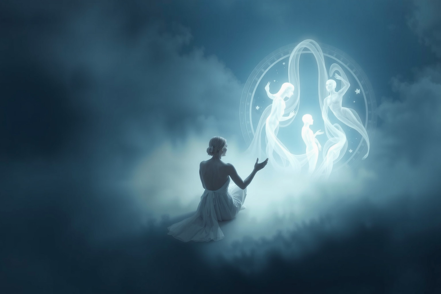 Sognare un medium rivela desiderio di messaggi dall’aldilà.