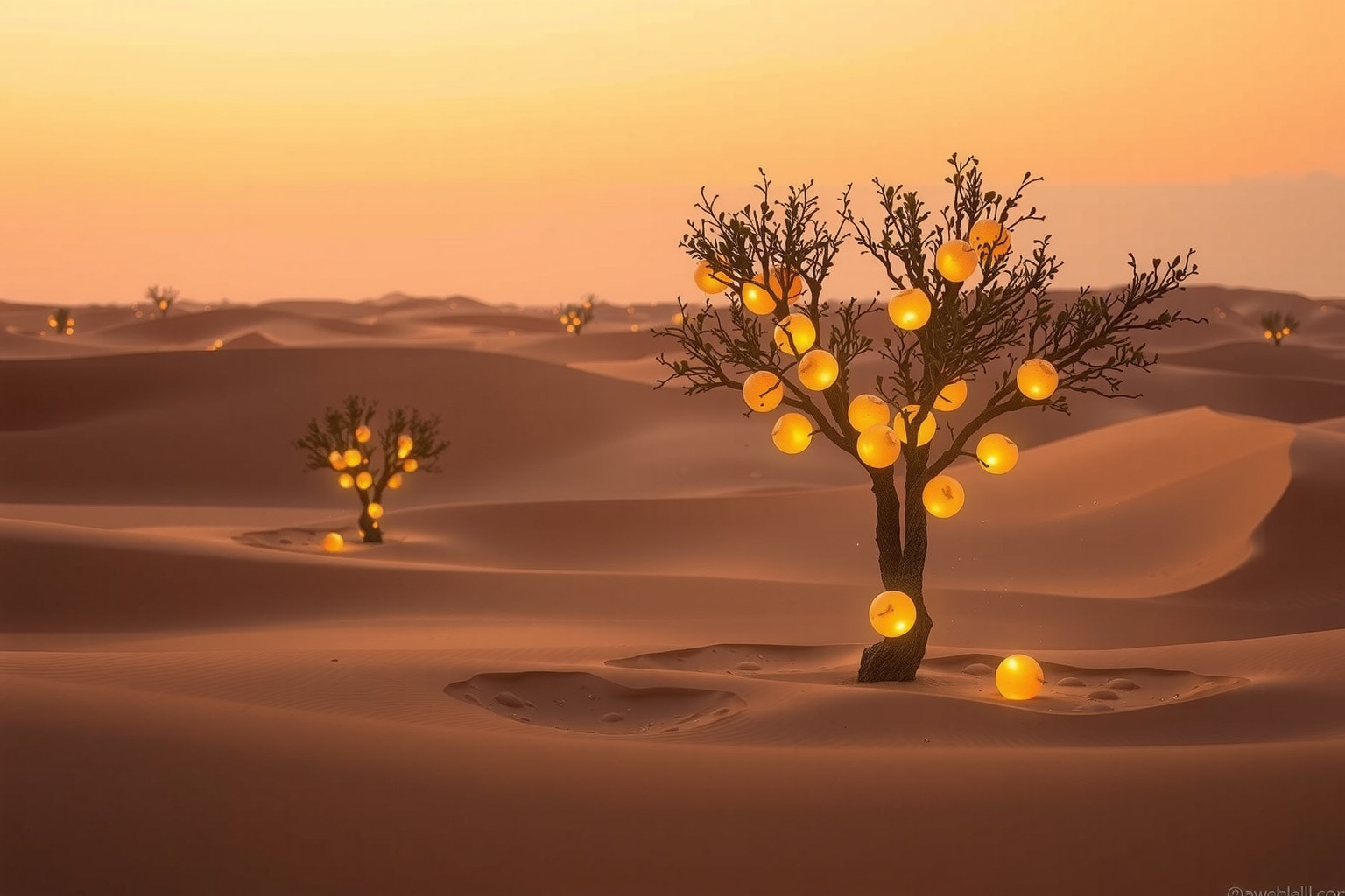 Sognare meletti paradiso nel deserto simboleggia speranza e rinascita.