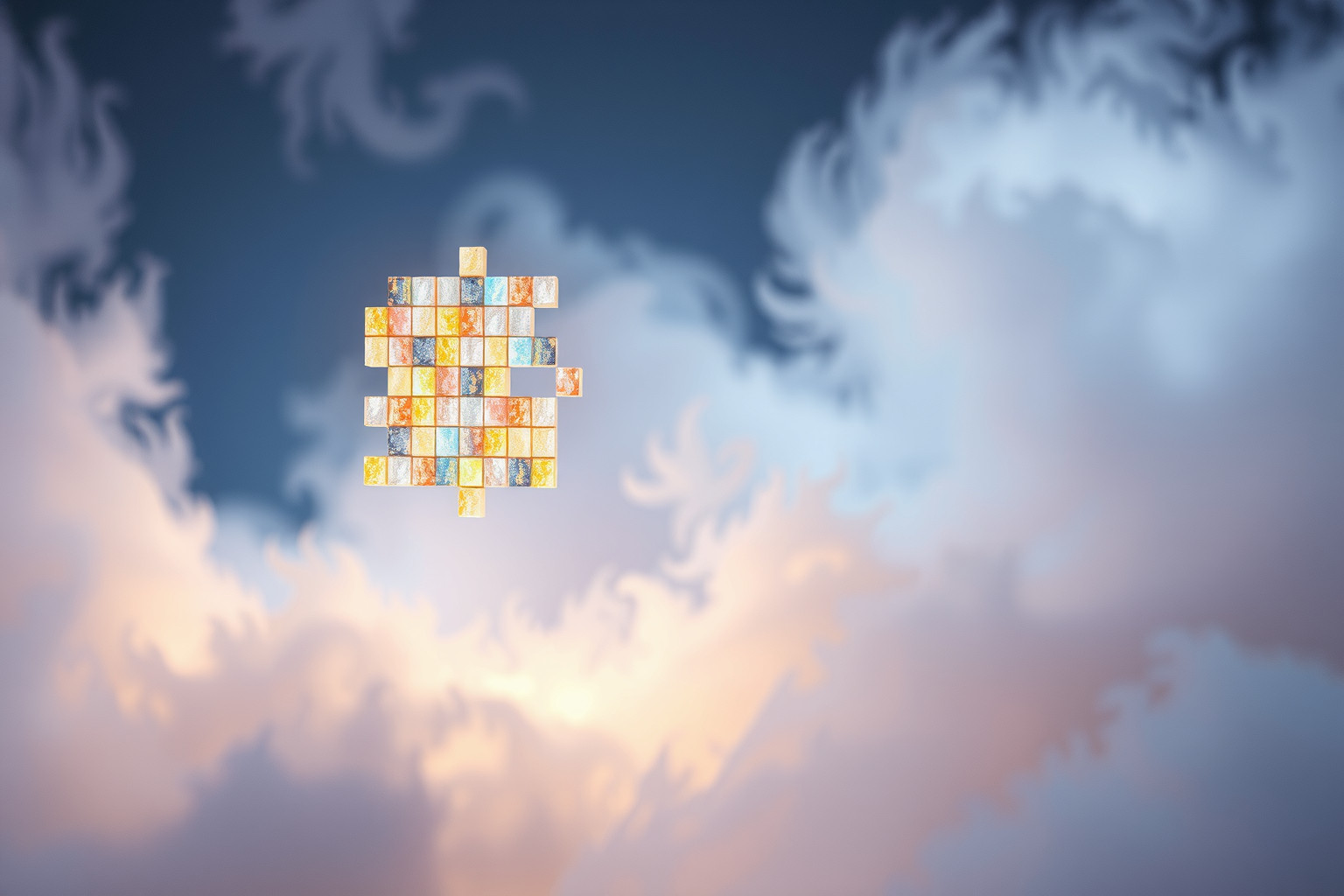 Sognare un mosaico incompleto riflette crescita e potenziale in evoluzione.