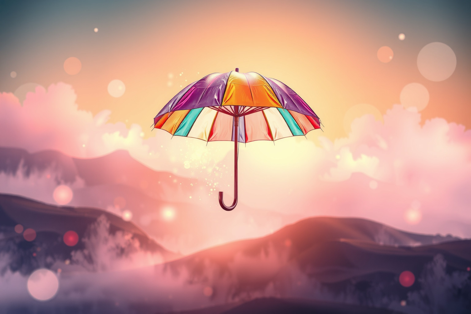 Sognare un ombrellone vivace simboleggia gioia e protezione solare.