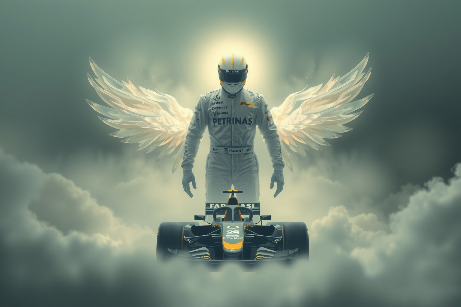 Sognare un pilota F1 padre simboleggia protezione e disciplina autoritaria.
