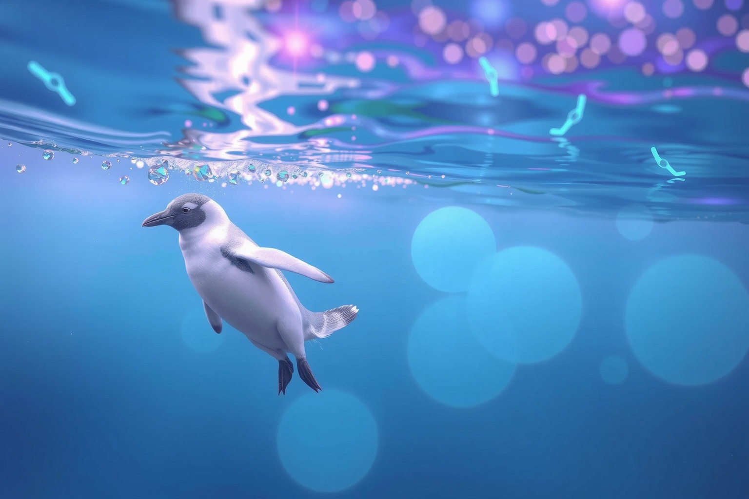 Sognare pinguini simboleggia adattamento e equilibrio emotivo sommerso.