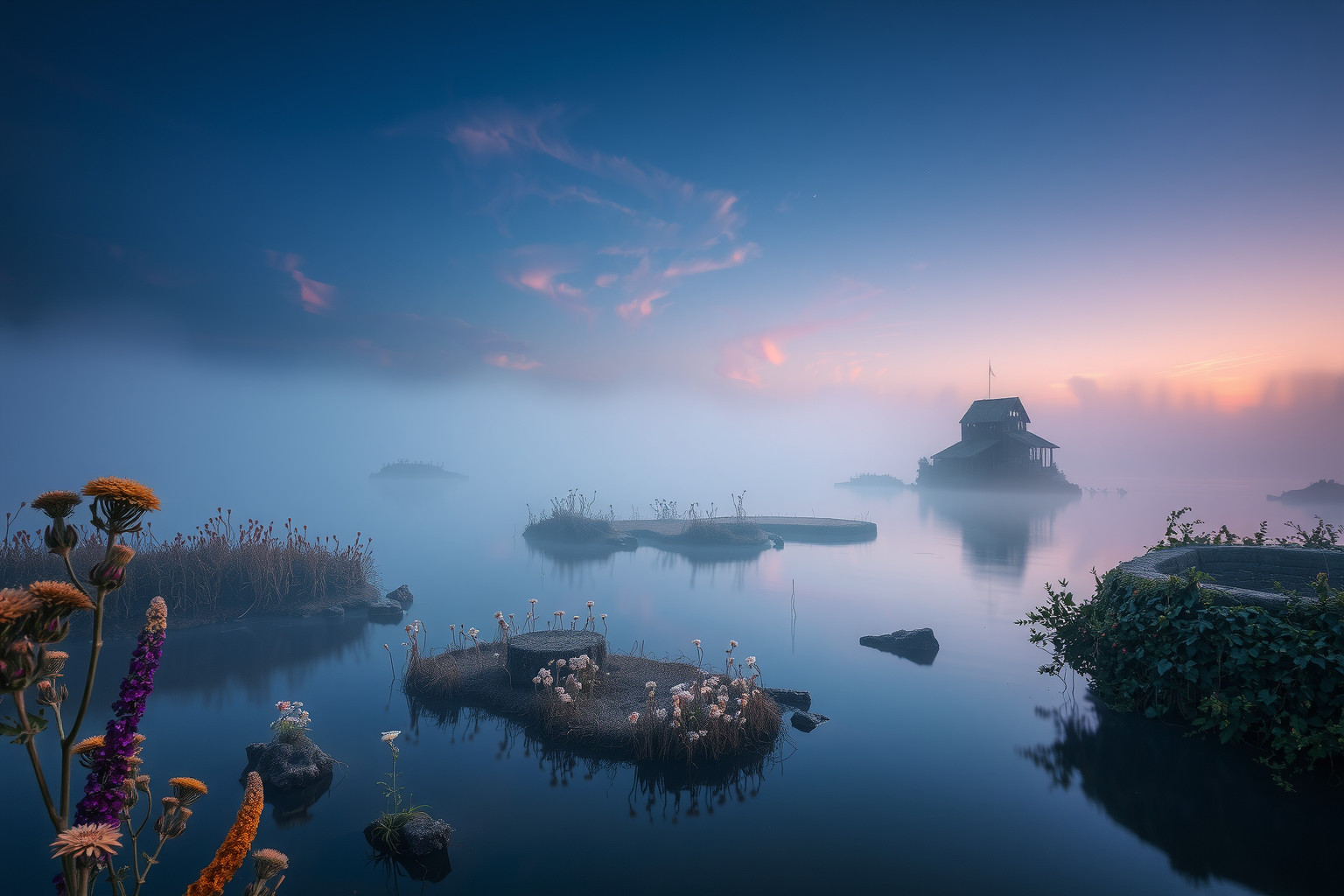Sognare un polder abbandonato riflette profonde emozioni di perdita.
