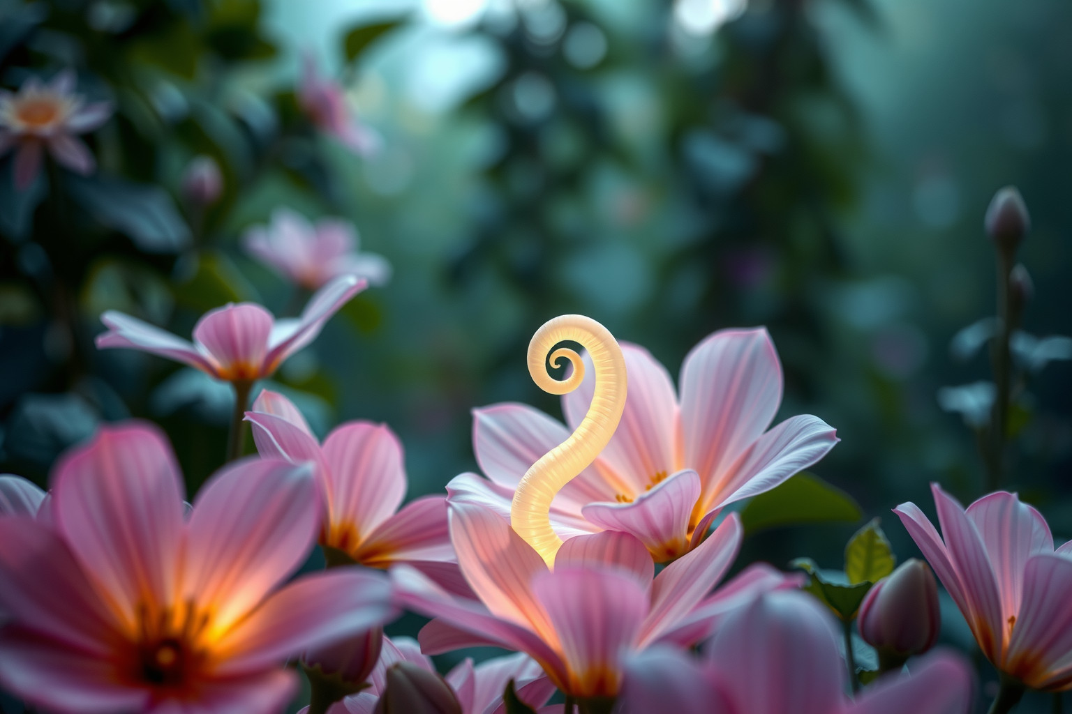 Sognare un verme a spola indica trasformazione nascosta nel giardino interiore.