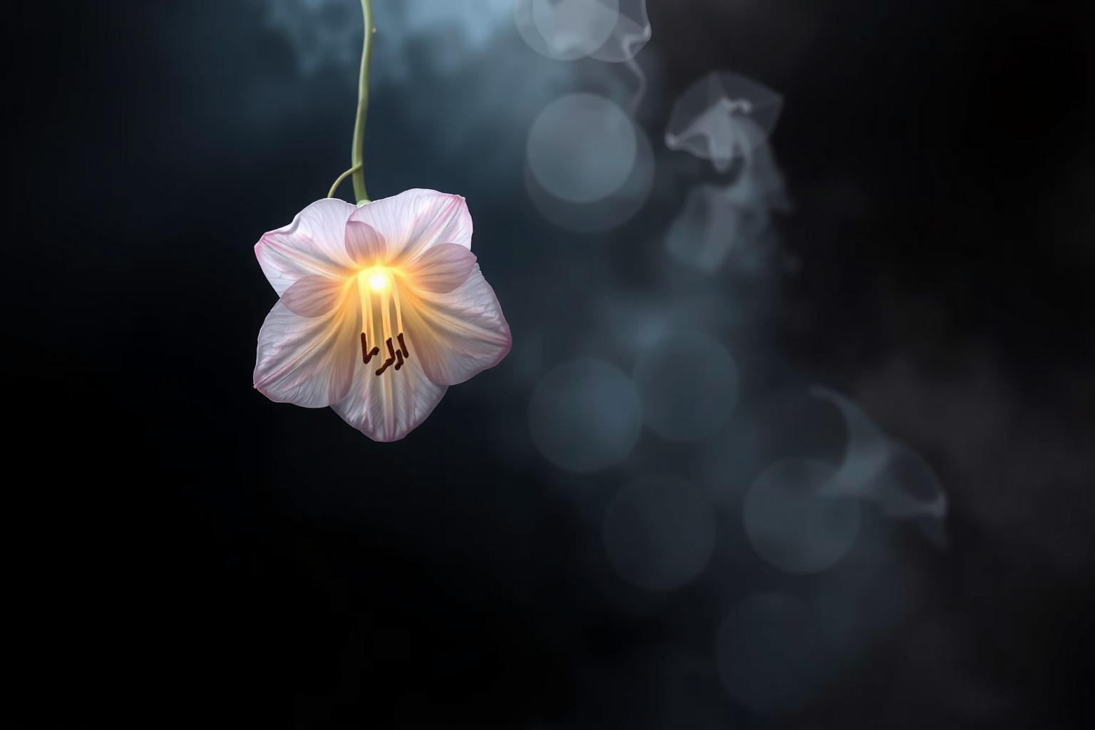 Sognare una campanula oscura simboleggia misteri nascosti e paure interiori.