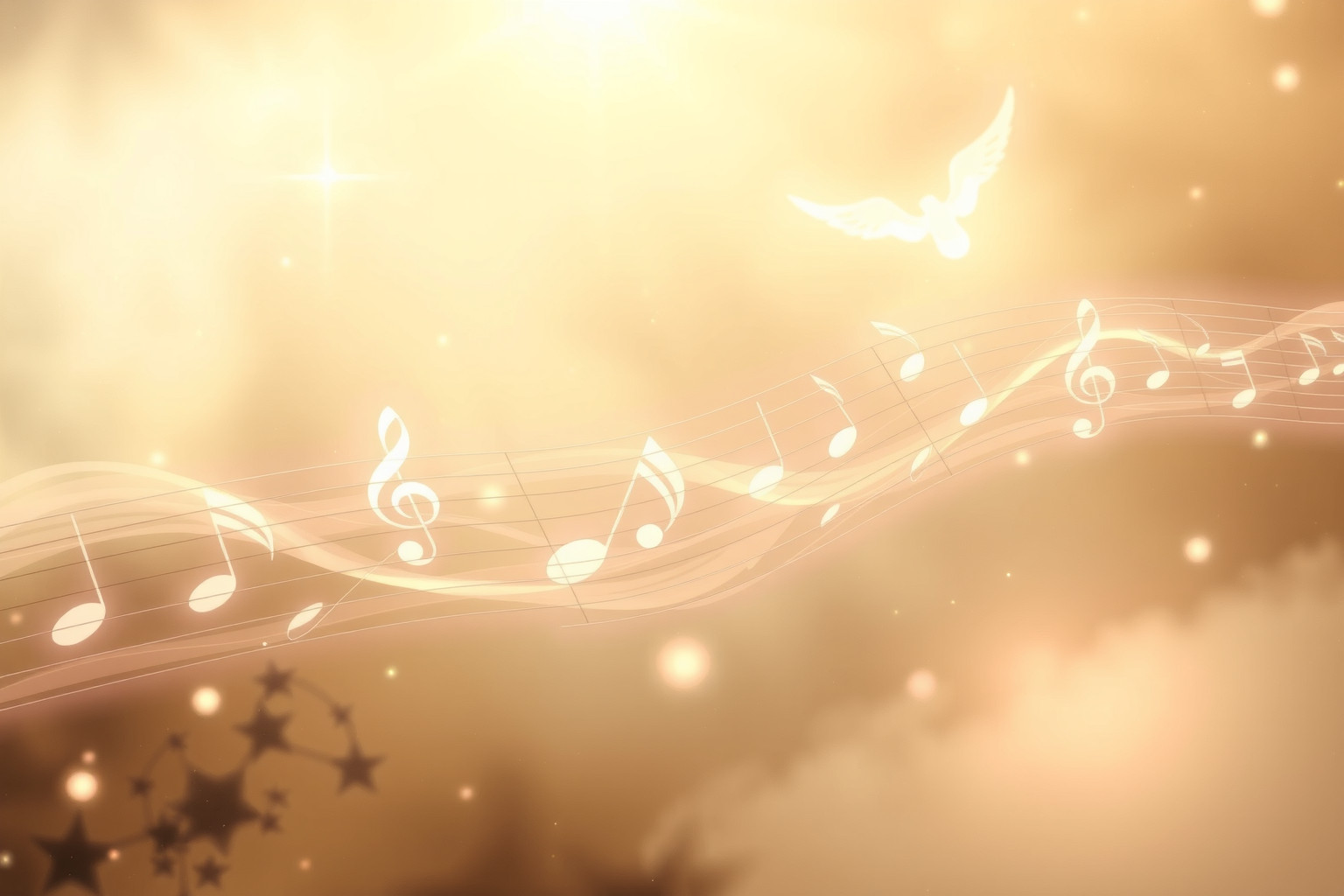 Sognare una canzone religiosa simboleggia pace interiore e fede rinnovata.