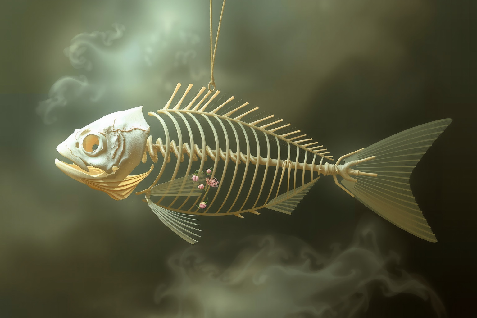 Sognare carcassa di pesce riflette emozioni represse e fertilità incerta.