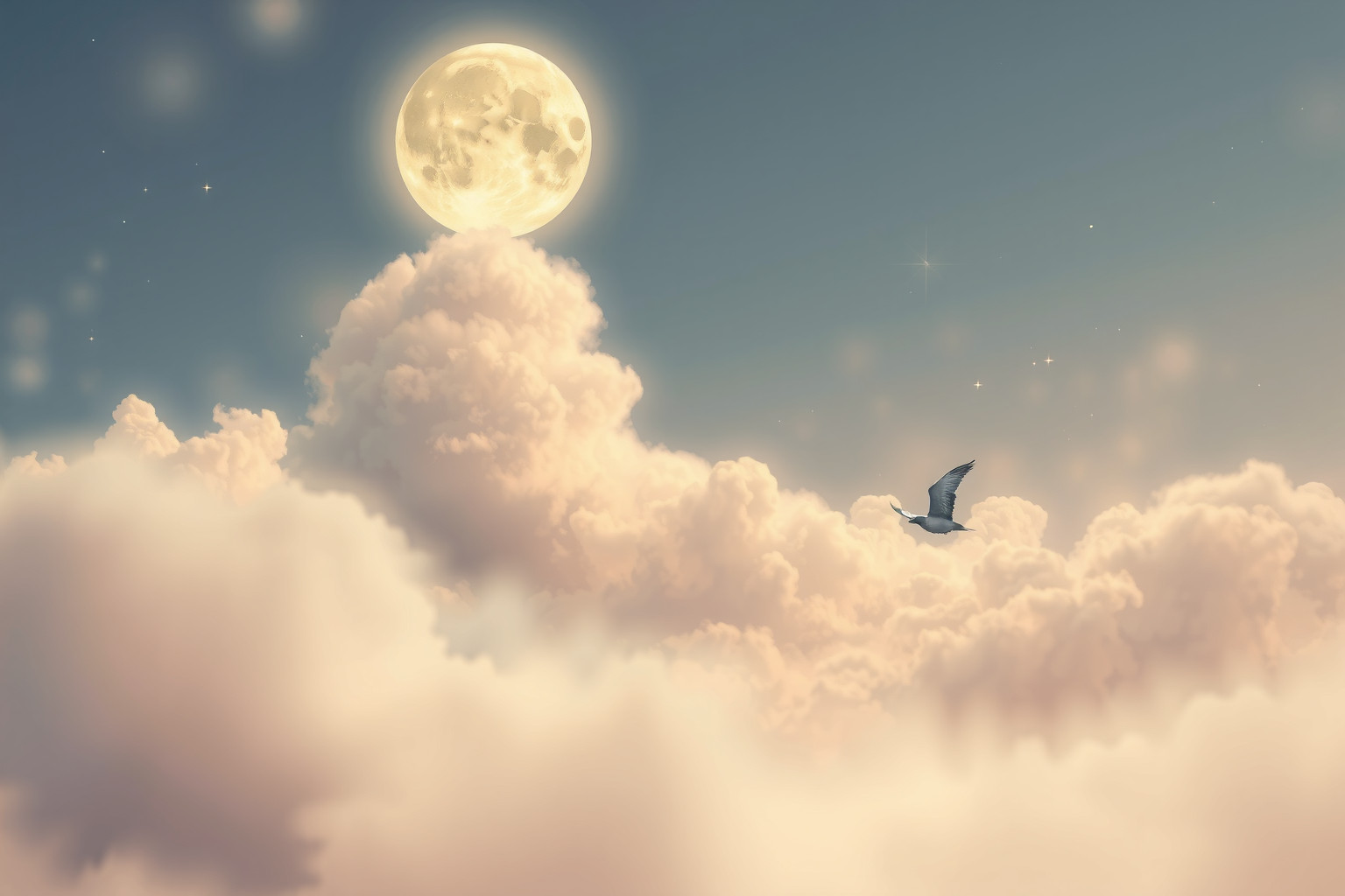 Sognare una falce di luna gigante riflette ambizioni e forti pressioni.