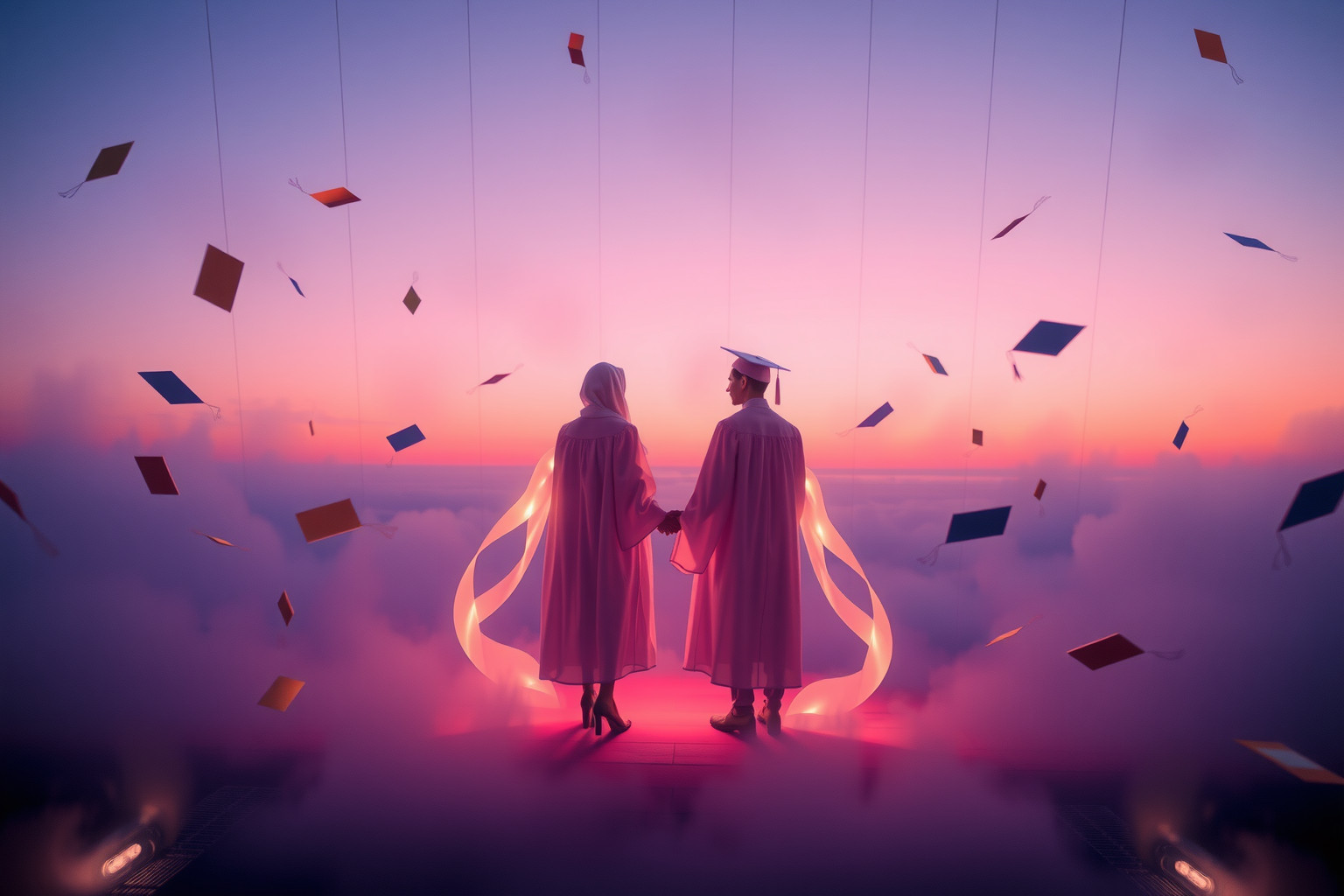 Sognare una festa di laurea con un ex rivela conflitti nascosti.
