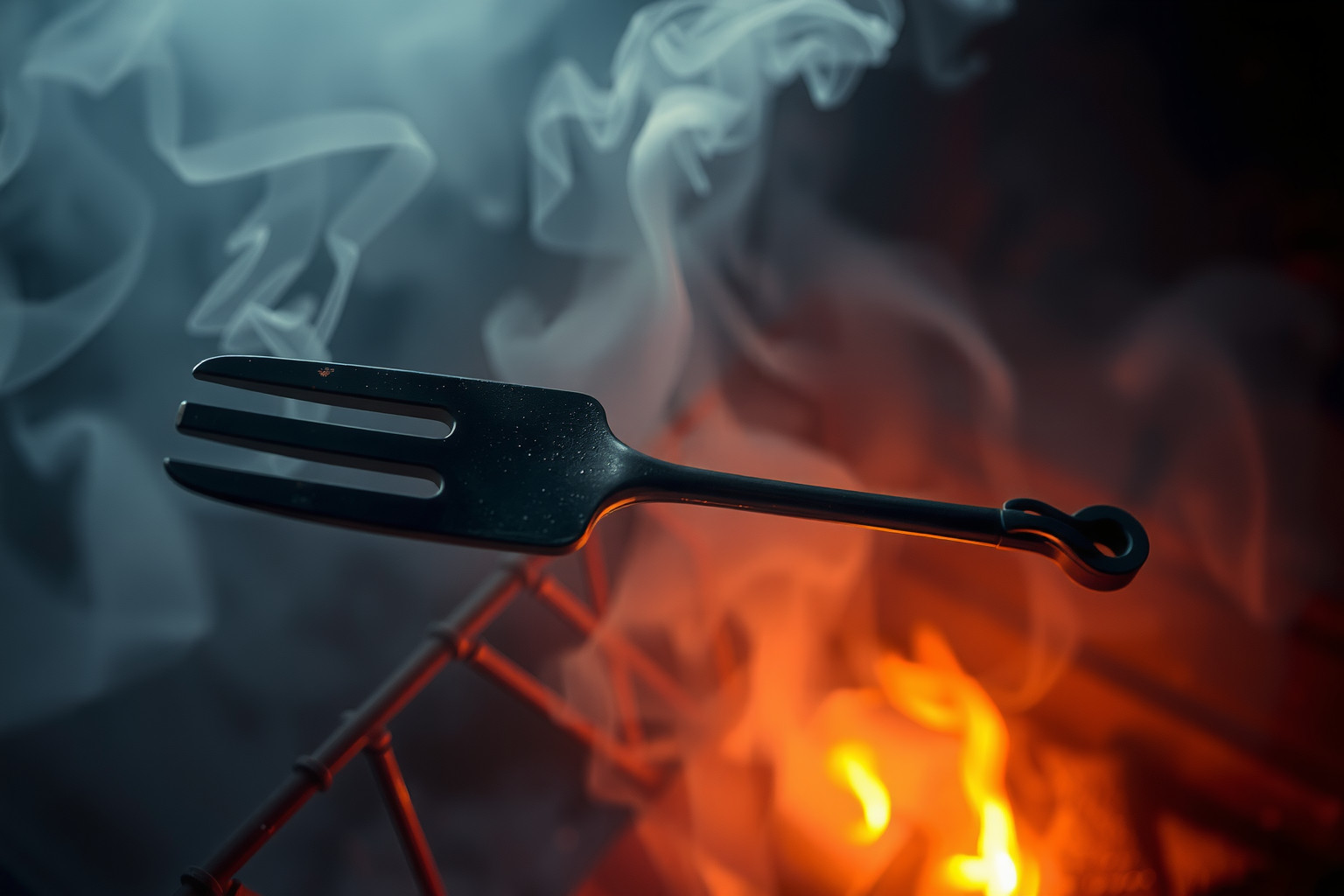 Sognare una forchetta da forno arrugginita simboleggia vecchie tensioni irrisolte.