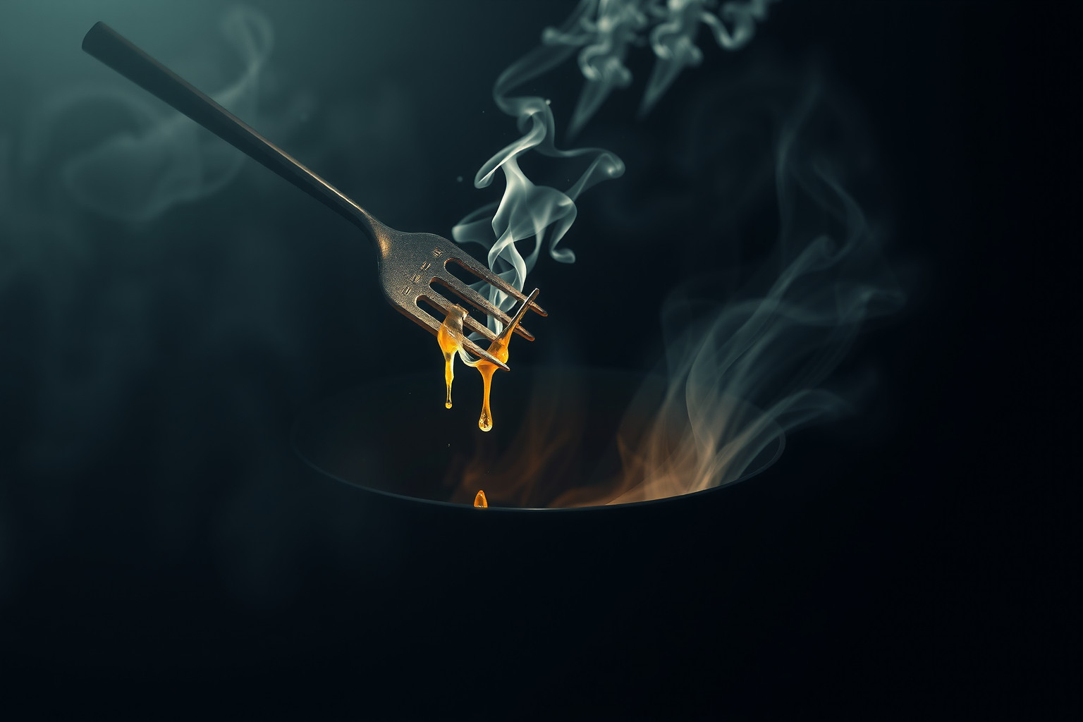 Sognare una forchetta da forno può simboleggiare conflitti interiori nascosti.