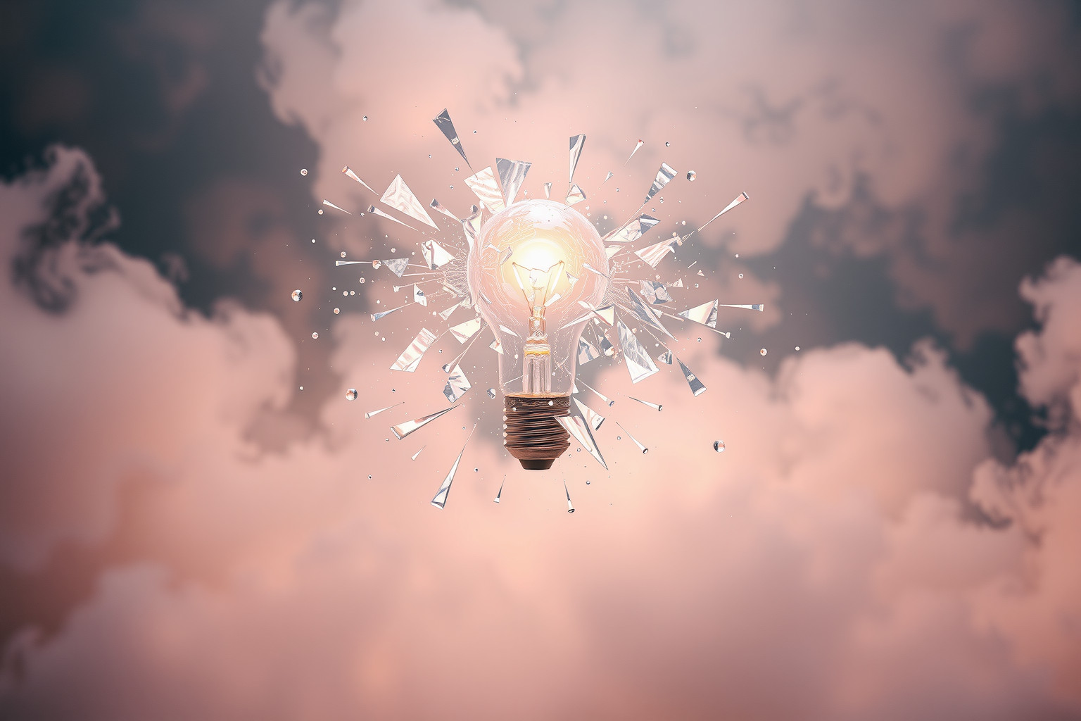 Sognare lampadina che esplode indica stress o pressione improvvisa imminente.