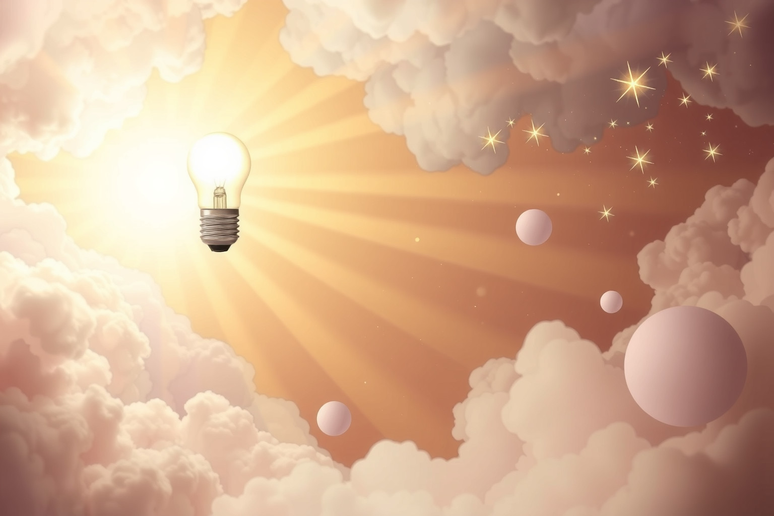 Sognare una lampadina luminosa simboleggia nuove idee e successo.