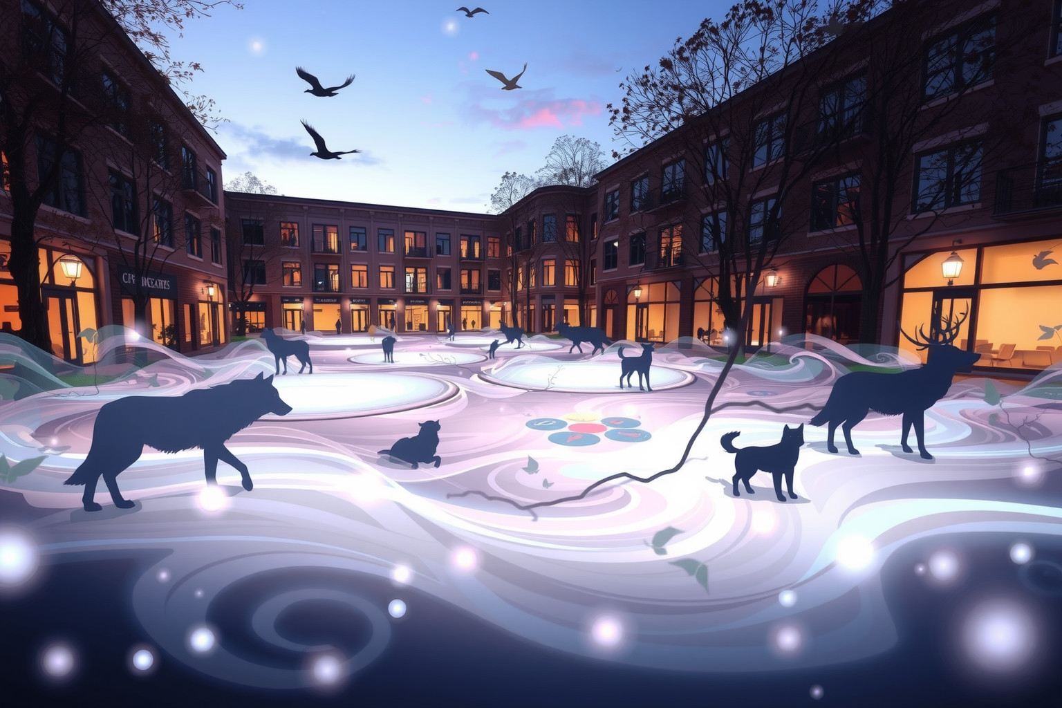 Sognare animali in piazza rivela istinti nascosti e desiderio naturale.