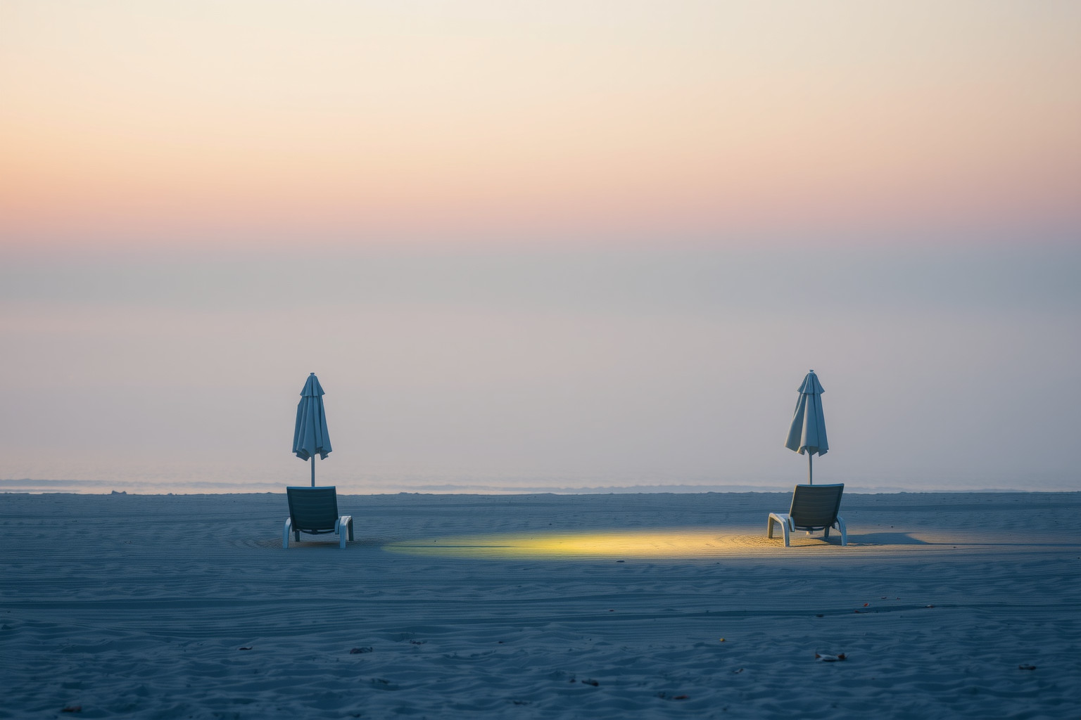 Sognare spiaggia attrezzata deserta simboleggia solitudine e riflessione interiore.