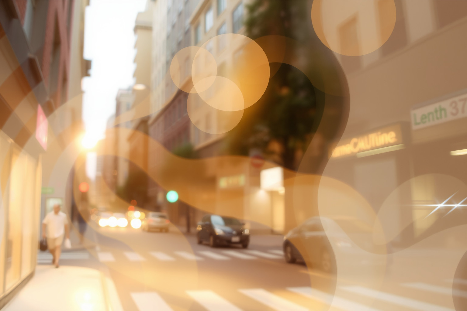 Sognare una strada urbana riflette il percorso nella vita quotidiana.