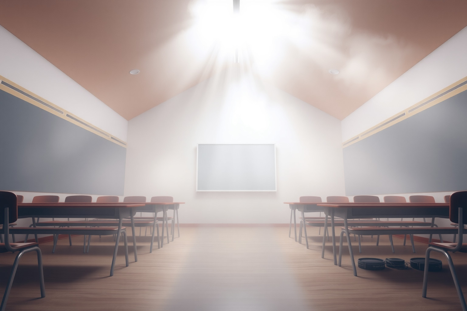 Sognare un’aula vuota riflette solitudine e opportunità non colte.
