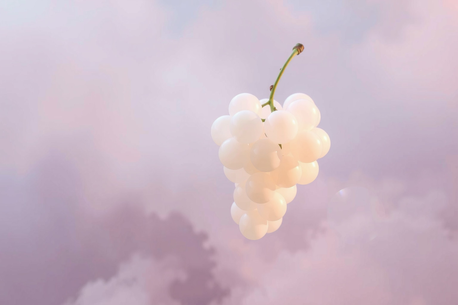 Sognare uva bianca simboleggia purezza e nuova serenità interiore.