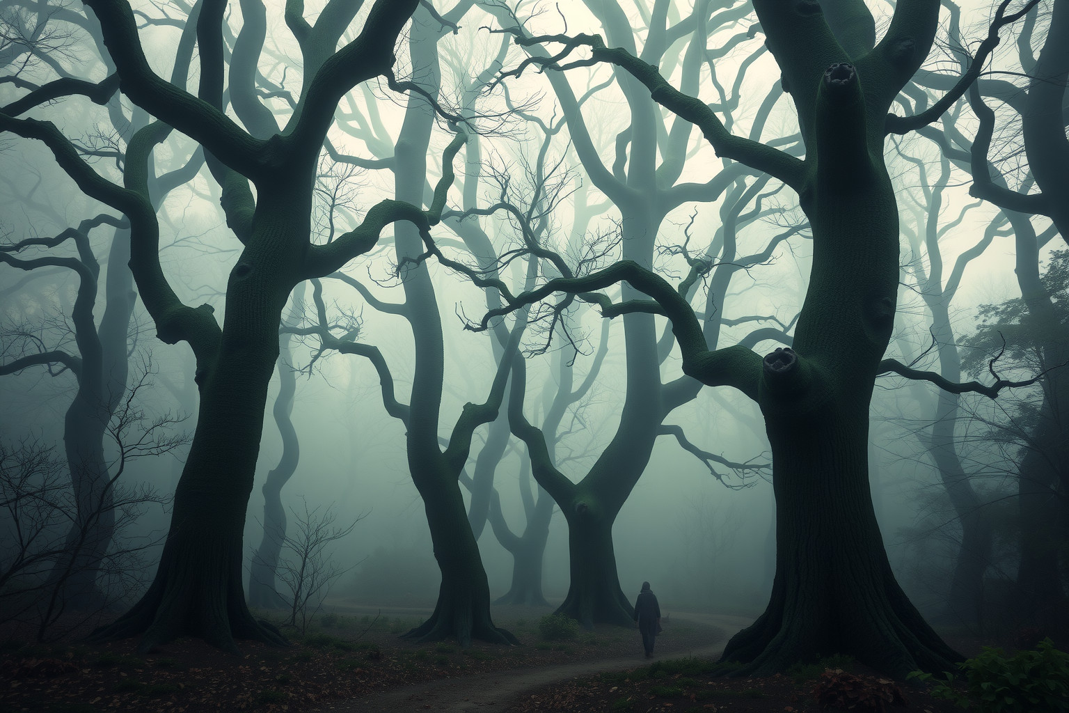 Camminare tra popolacci simboleggia connessione profonda con la natura antica.
