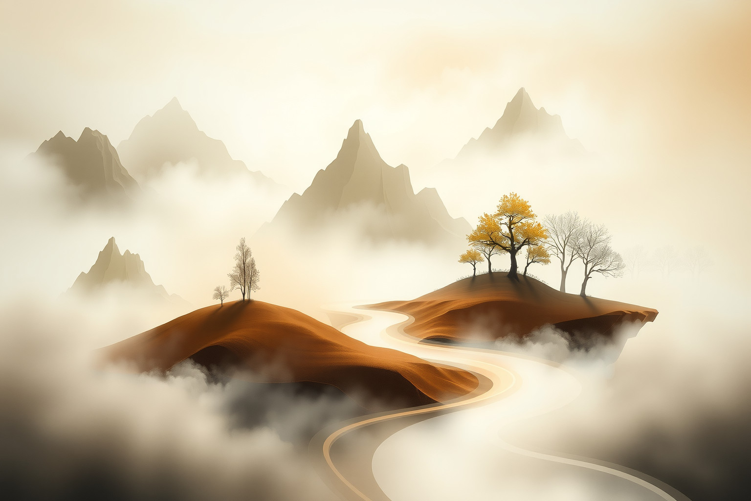 I sogni di paesaggi riflettono emozioni e desideri interiori profondi.