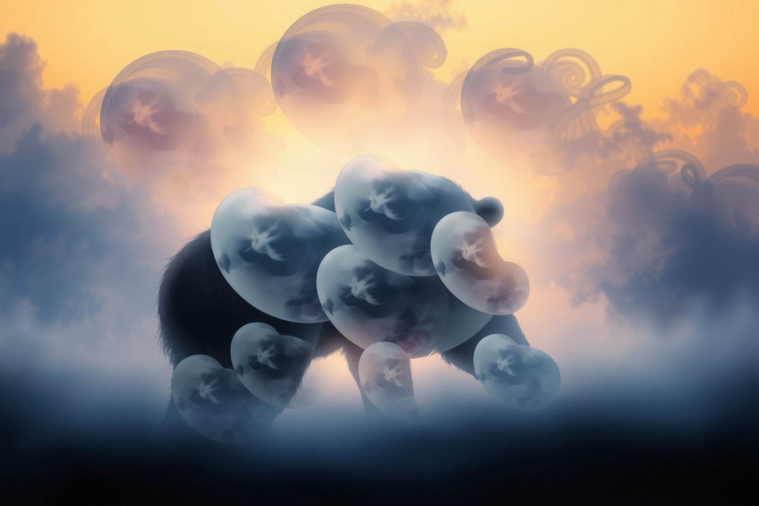 Cinque sogni su orsi grizzly rivelano paure e forza interiore.