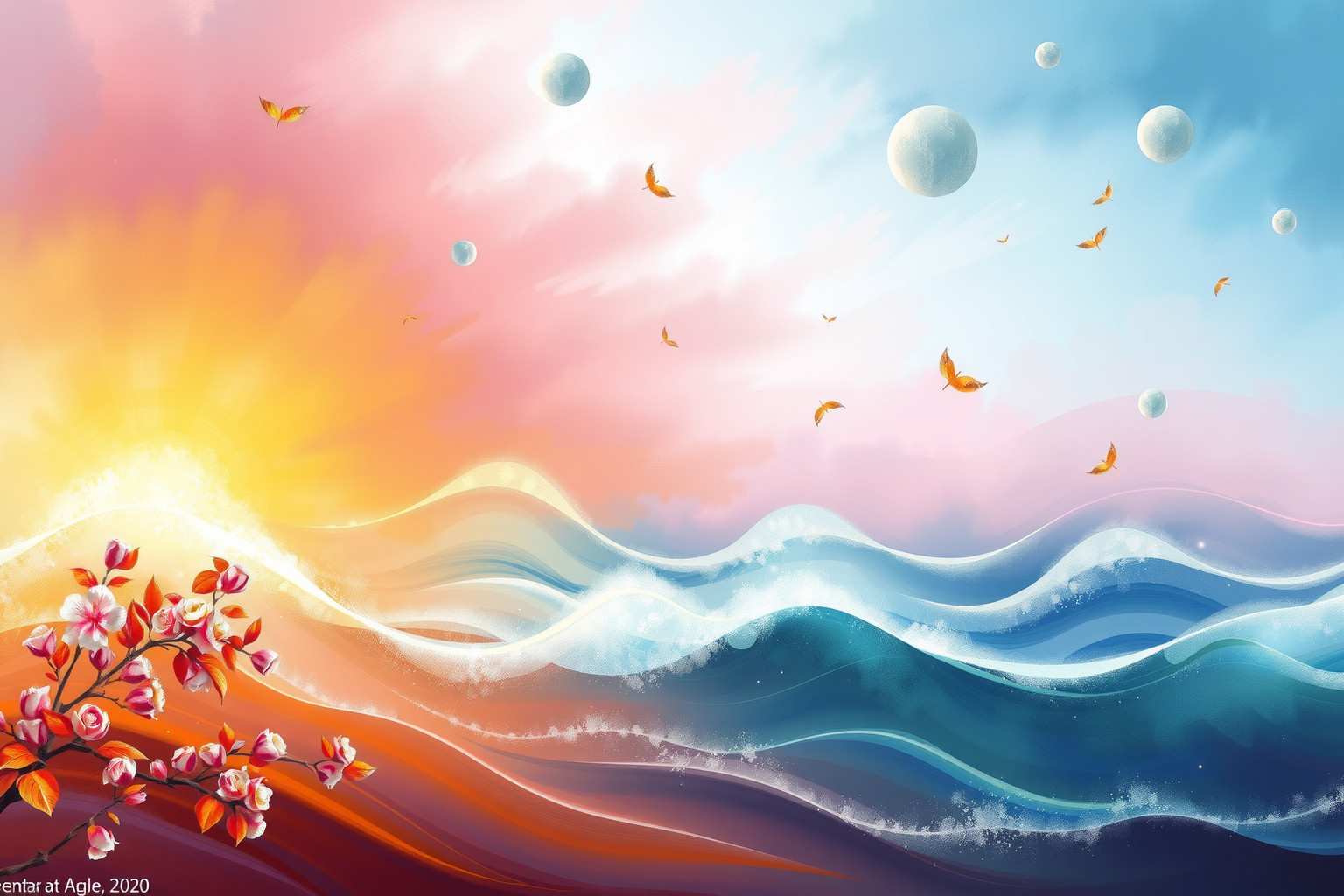 Cinque sogni sulle stagioni riflettono emozioni e cambiamenti interiori.