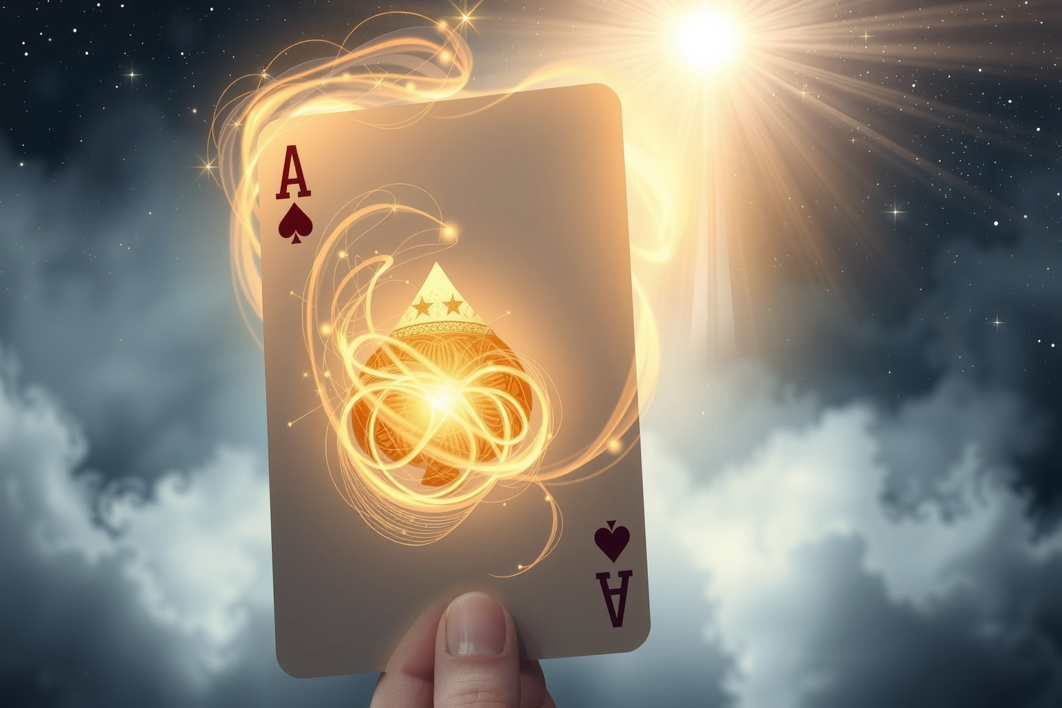 L'asso di briscola simboleggia leadership e successo nei sogni.