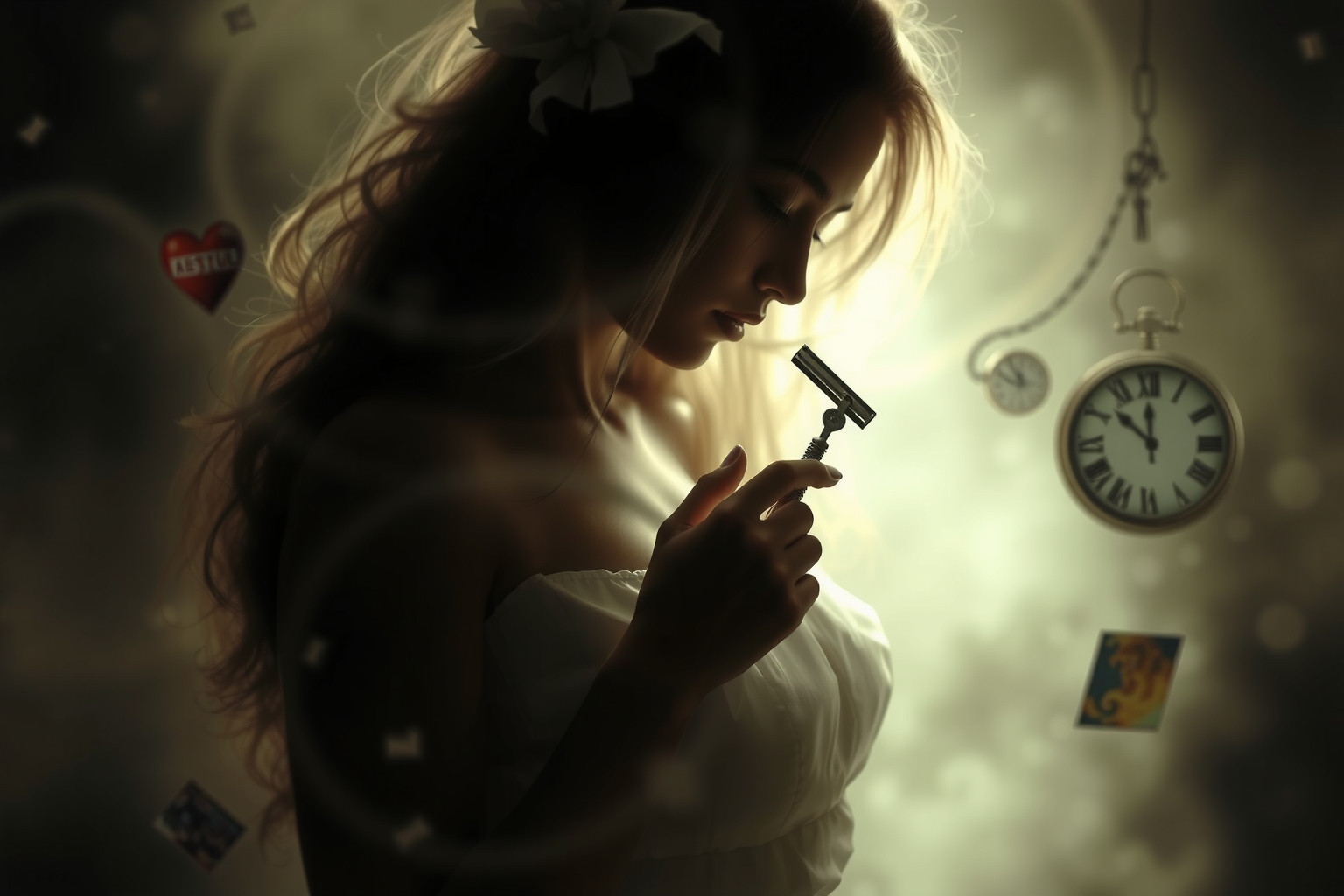 Rasarsi con un rasoio vecchio simboleggia legami profondi col passato.