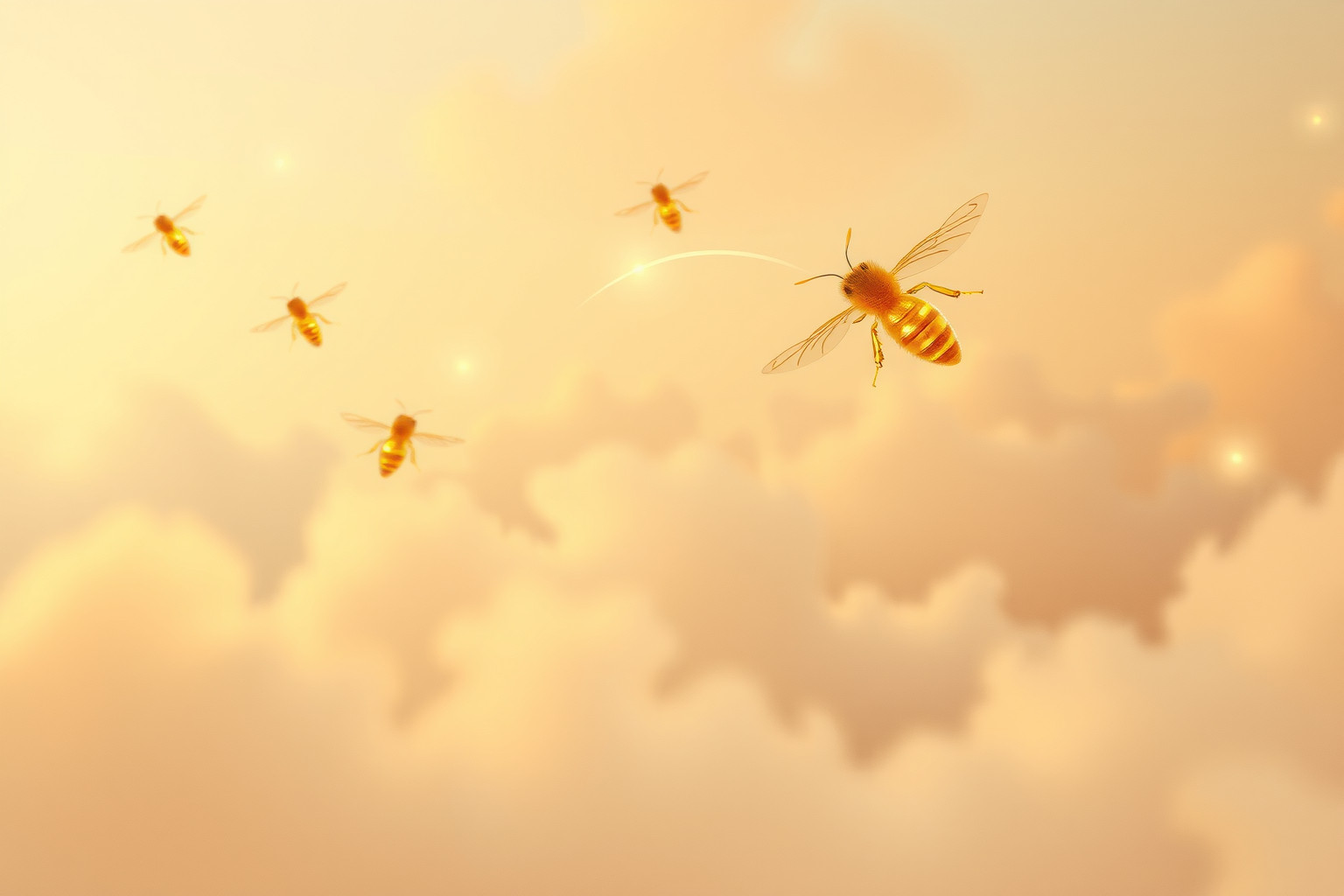 Le api nei sogni simboleggiano collaborazione, prosperità e armonia.