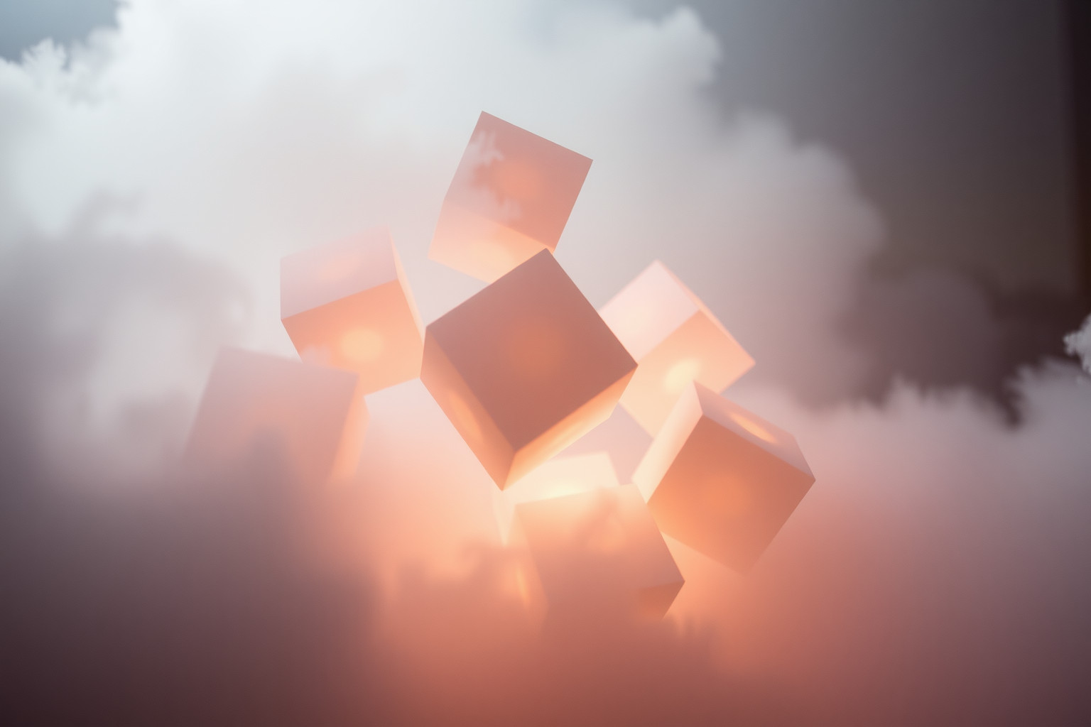 Sognare blocchi quadrati che cadono indica insicurezza e ansia.