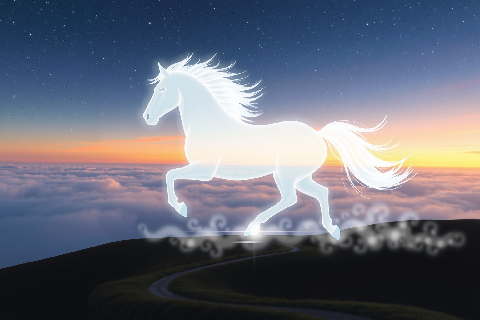 Sognare cavalli simboleggia forza, libertà e crescita interiore profonda.