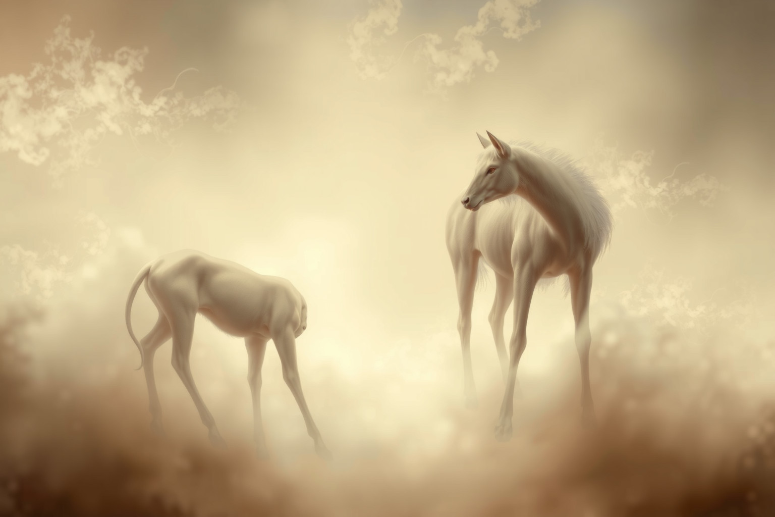 Sognare animali deformi riflette insicurezze o cambiamenti interiori profondi.