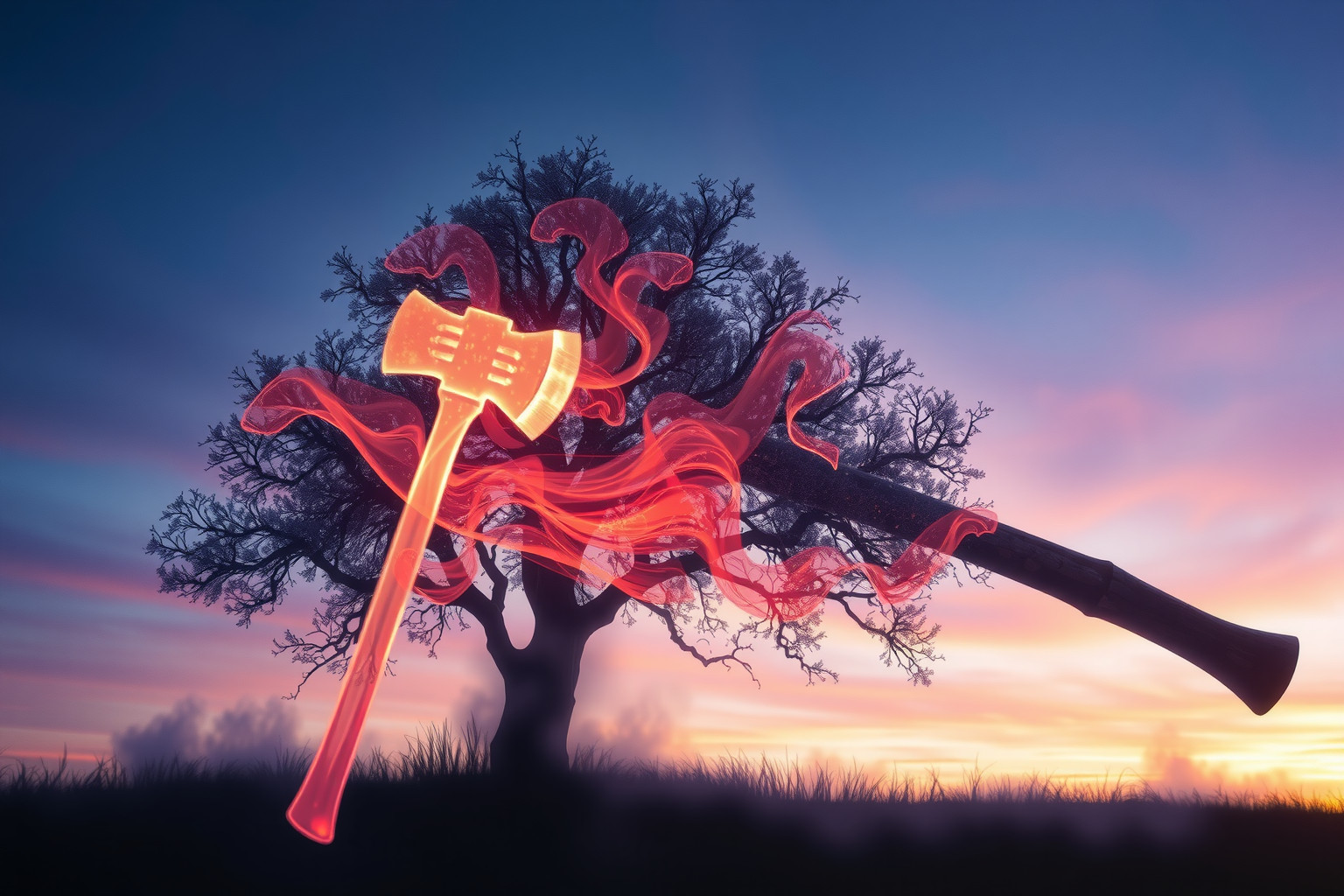 Sognare di abbattere un albero simboleggia trasformazione e liberazione interiore.