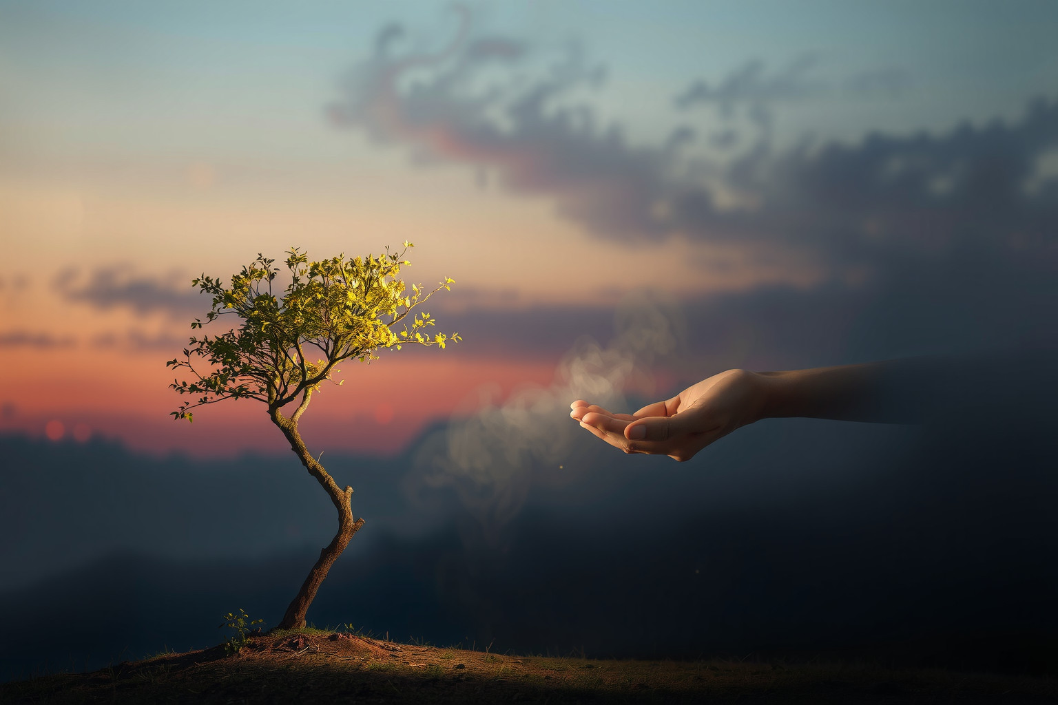 Sognare di abbattere un albero giovane simboleggia cambiamenti radicali personali.